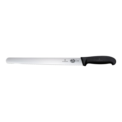 Victorinox Fibrox Slicing Knife, 36cm, Wavy Edge 5