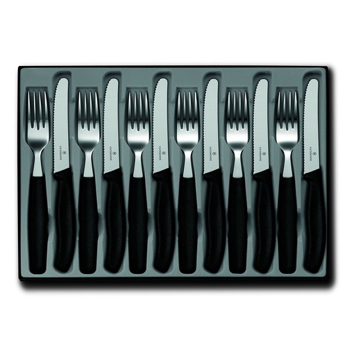 Victorinox Classic 12Pce Knf & Fork Set 6.7833