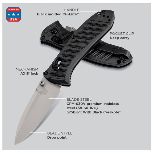 Benchmade 575-1 Mini Presidio Ii Ultra Folding Kni