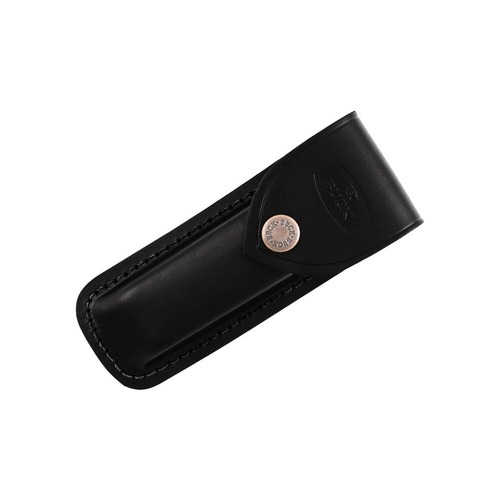 Buck Bs110 Black Leather Pouch Suit Folding Hunter