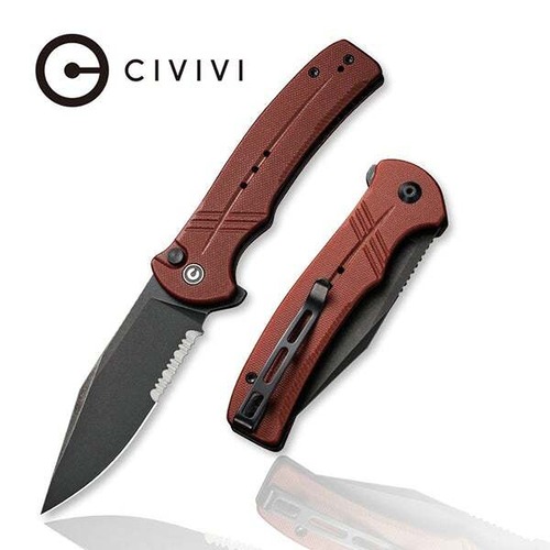 CIVIVI C20038E-2  Cogent Folding Knife, Button Loc