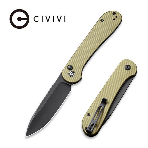 CIVIVI C2103B Button Lock Elementum Folding Knife
