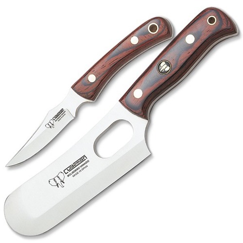 Cudeman 161-R Hunting Knife Set, 2 Fixed Blades