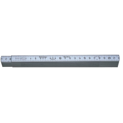 Hultafors A59-1-6 Aluminium Folding Ruler Metric -