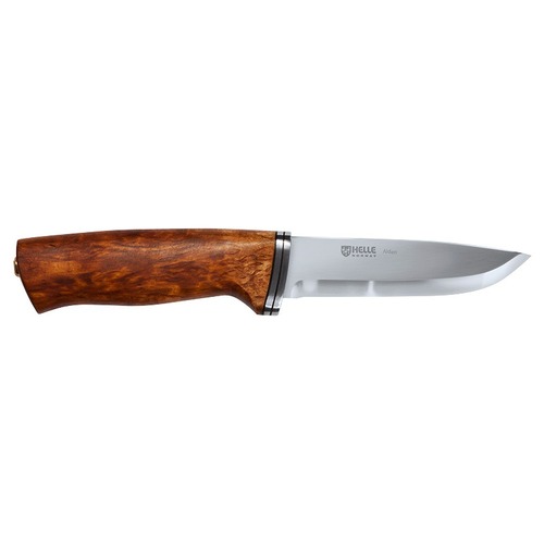 Helle-Alden 105Mm S/S Blade Curly Birch Handle