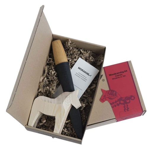 Mora Wood Carving Kit Dala Horse - Authorised Aust