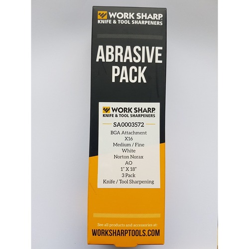 Work Sharp SA0003572 X16 (1200 Grit) Belt Pack 3 S