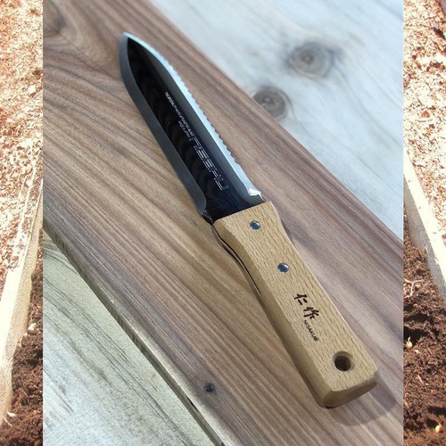 Silky Nisaku Japanese Hori Hori With Serrated Blad