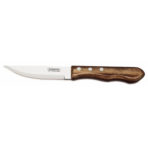 Tramontina  Jumbo Steak Knife - Brown Polywood Han
