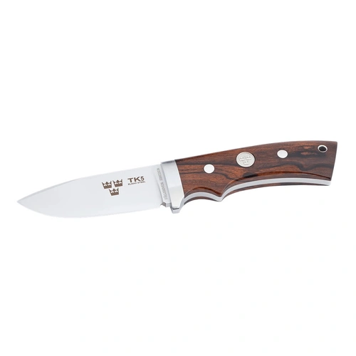FALLKNIVEN TK5L ELMAX Fixed Blade, Desert Ironwood