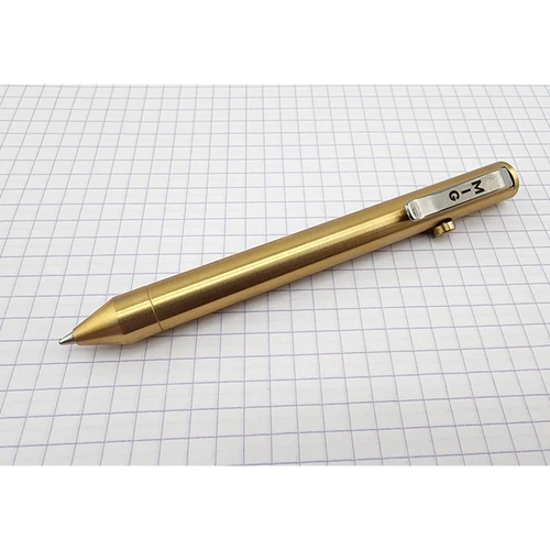Mig +61 Model 83 Bolt Action Pen - Brass - Smooth