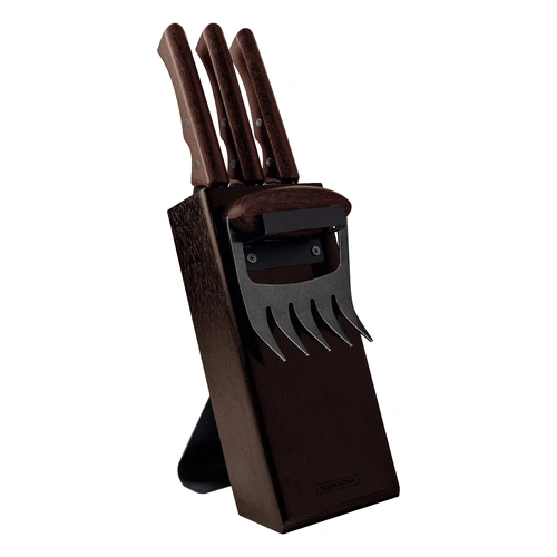 CHURRASCO BLACK 5PC KNIFE BLOCK