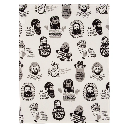Dish Towel - Awesome Fucking Beard